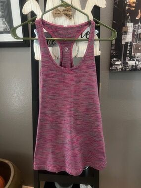 lululemon athletica Pink Space-Dye Racerback Tank